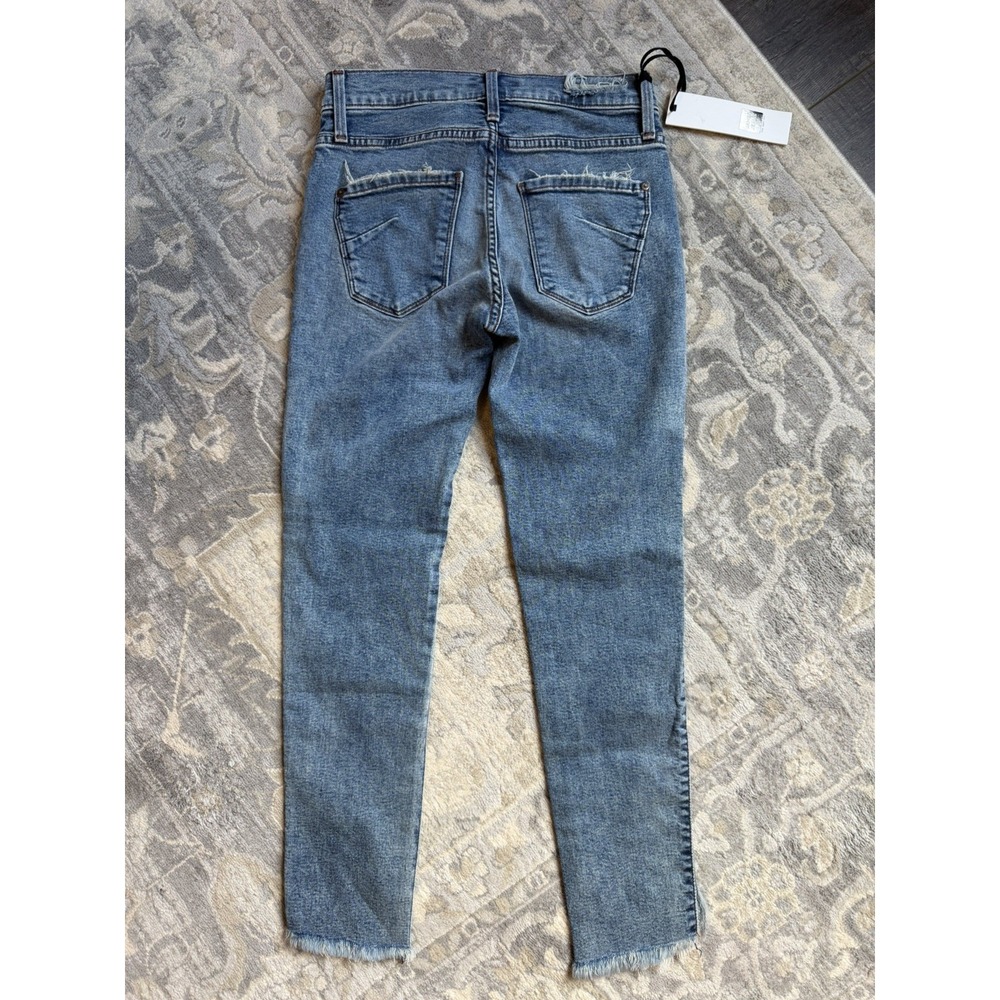 NEW James Jeans Twiggy Karma Womens Size 27 Mid Rise 5-Pocket Medium Wash Skinny